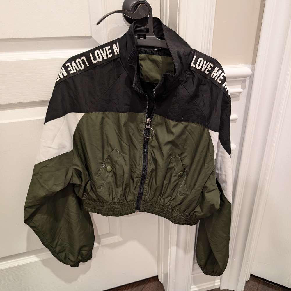 Windsor Zip Up Bomber Jacket Size Medium